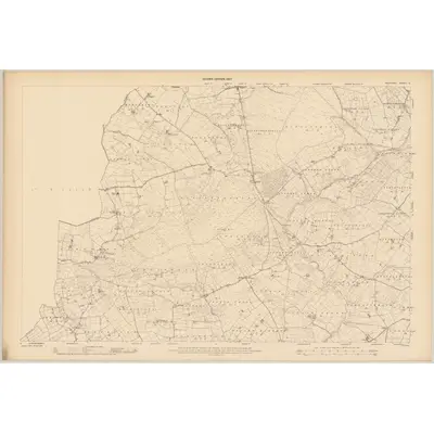 1905 Map of Wexford - Sheet 2 [with extension], 1907 Print
