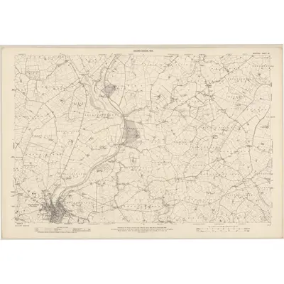 1903 Map of Wexford - Sheet 20, 1906 Print