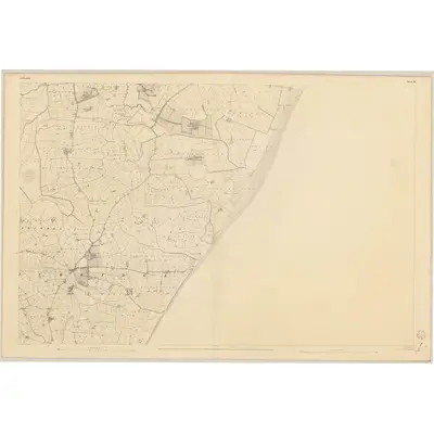 1840 Map of Wexford - Sheet 22, 1841 Print