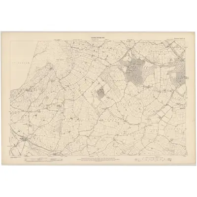 1902 Map of Wexford - Sheet 24, 1905 Print