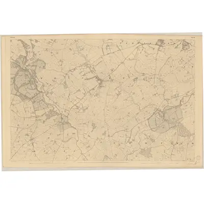 1840 Map of Wexford - Sheet 25, 1841 Print