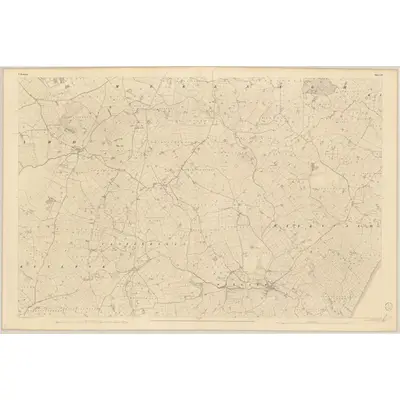 1840 Map of Wexford - Sheet 27, 1841 Print