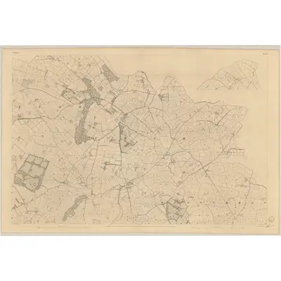 1840 Map of Wexford - Sheet 3 [with inset 3A], 1841 Print