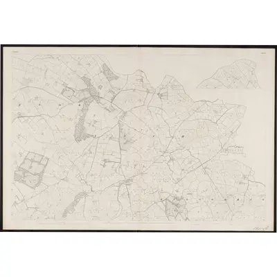 1840 Map of Wexford - Sheet 3 [with inset 3A], 1862 Print