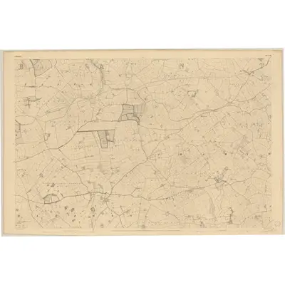 1840 Map of Wexford - Sheet 30, 1841 Print