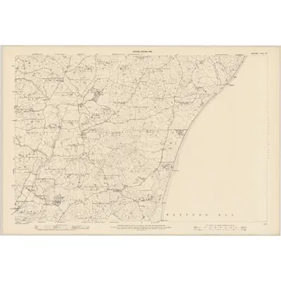 1903 Map of Wexford - Sheet 33, 1906 Print