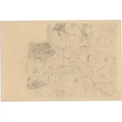 1840 Map of Wexford - Sheet 34, 1841 Print