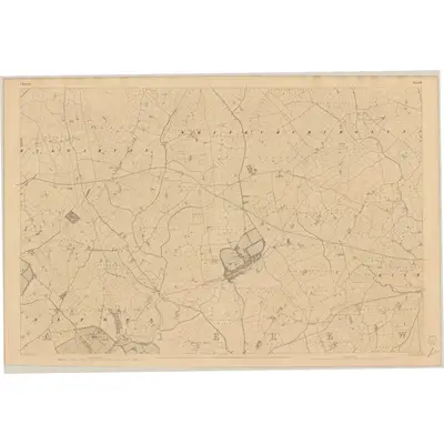 1840 Map of Wexford - Sheet 36, 1841 Print