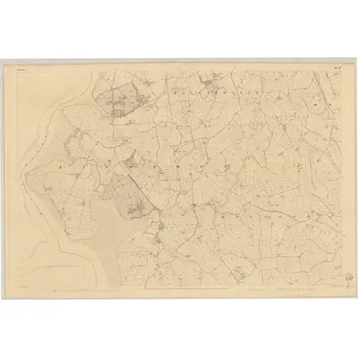 1840 Map of Wexford - Sheet 39, 1841 Print