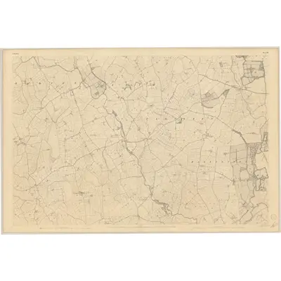 1840 Map of Wexford - Sheet 40, 1841 Print