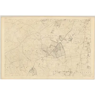 1840 Map of Wexford - Sheet 42, 1841 Print