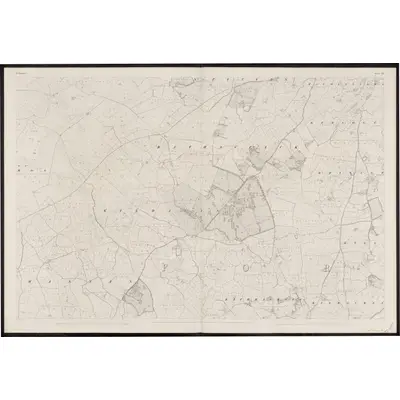 1840 Map of Wexford - Sheet 42, 1863 Print
