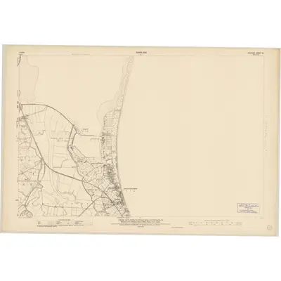 1940 Map of Wexford - Sheet 43, 1955 Print