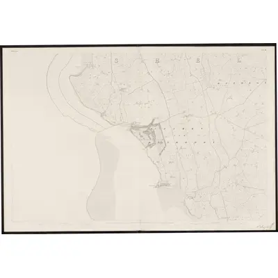 1840 Map of Wexford - Sheet 44, 1862 Print