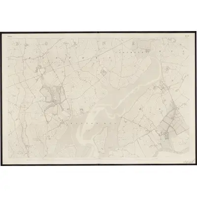 1840 Map of Wexford - Sheet 45, 1860 Print