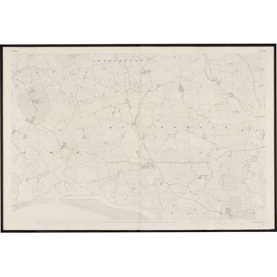 1840 Map of Wexford - Sheet 46, 1862 Print