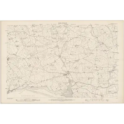 1902 Map of Wexford - Sheet 46, 1905 Print