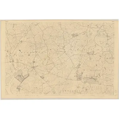 1840 Map of Wexford - Sheet 47, 1841 Print