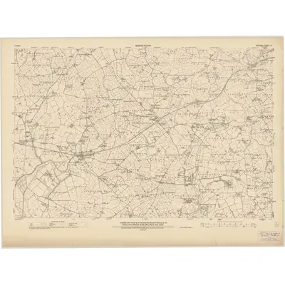 1940 Map of Wexford - Sheet 47, 1955 Print