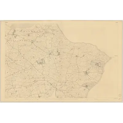 1840 Map of Wexford - Sheet 48, 1841 Print