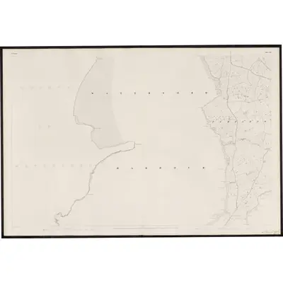1840 Map of Wexford - Sheet 49, 1863 Print