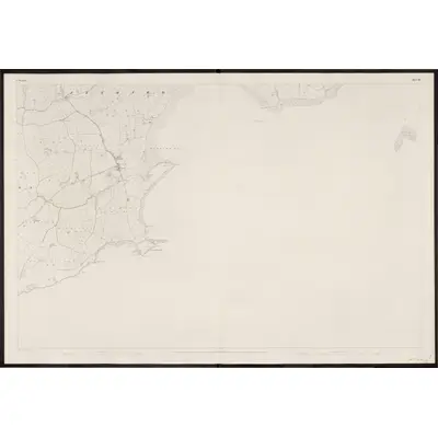1840 Map of Wexford - Sheet 50, 1862 Print