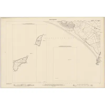 1903 Map of Wexford - Sheet 51 & 51A & 51B, 1905 Print