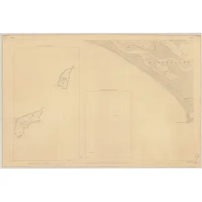 1840 Map of Wexford - Sheet 51 [with inset 51A and 51B], 1841 Print