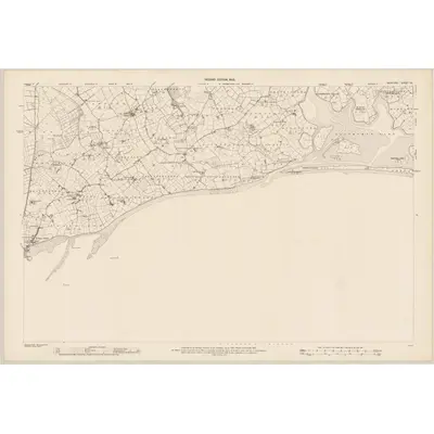 1903 Map of Wexford - Sheet 52, 1905 Print