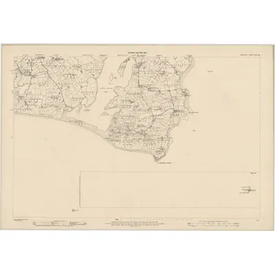1903 Map of Wexford - Sheet 53 & 53A, 1905 Print