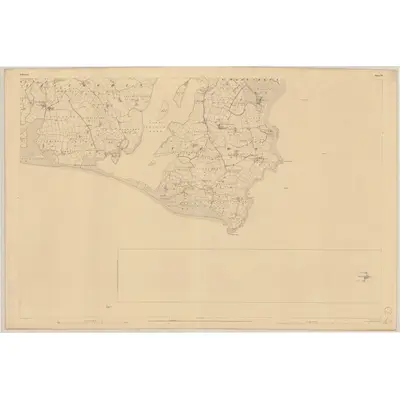 1840 Map of Wexford - Sheet 53 [with inset 53A], 1841 Print