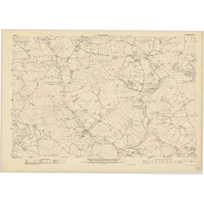 1940 Map of Wexford - Sheet 6, 1954 Print
