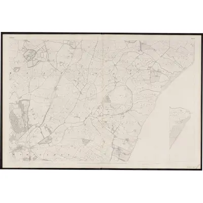 1840 Map of Wexford - Sheet 7 [with inset 7A & 7B], 1862 Print