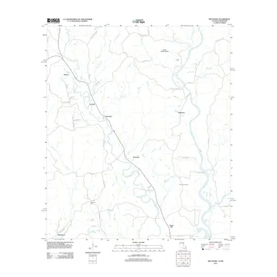 2012 Map of Weyanoke, 2012 Print