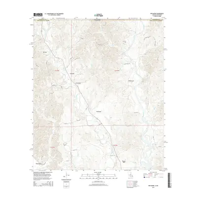2015 Map of Weyanoke, 2015 Print