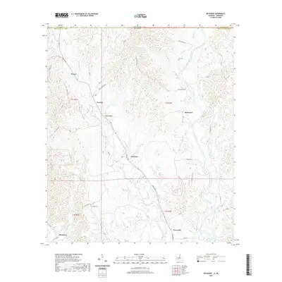 2020 Map of Weyanoke, 2020 Print