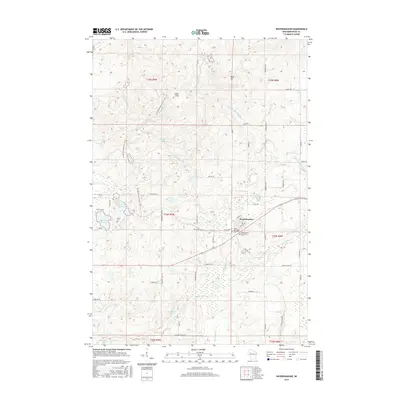 2015 Map of Weyerhaeuser, 2015 Print