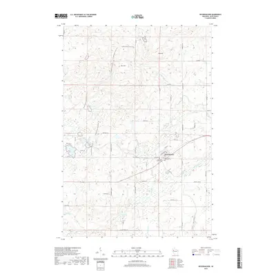 2018 Map of Weyerhaeuser, 2018 Print