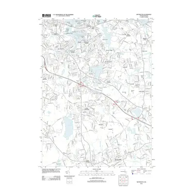 2012 Map of Weymouth, 2012 Print