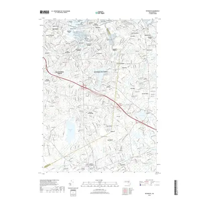 2018 Map of Weymouth, 2018 Print