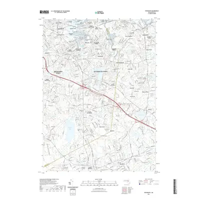 2021 Map of Weymouth, 2021 Print