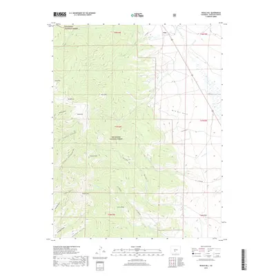 2019 Map of Whale Hill, 2019 Print