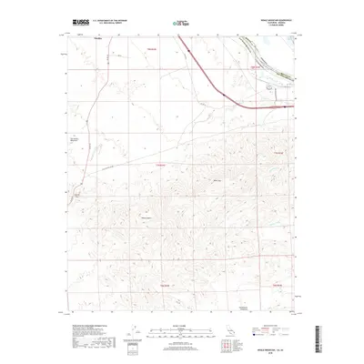 2018 Map of Whale Mountain, 2018 Print