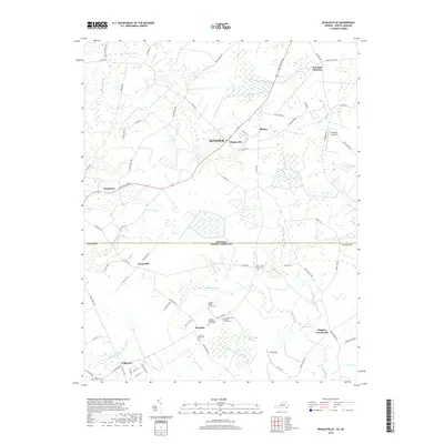2019 Map of Whaleyville, 2019 Print