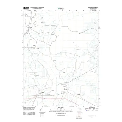 2011 Map of Whaleyville, 2011 Print