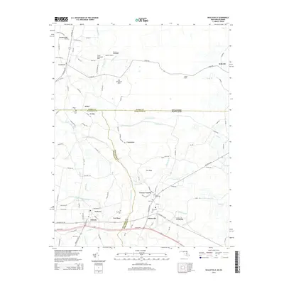 2014 Map of Whaleyville, 2014 Print