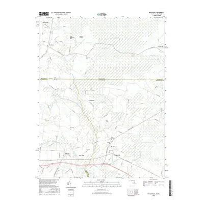 2016 Map of Whaleyville, 2016 Print