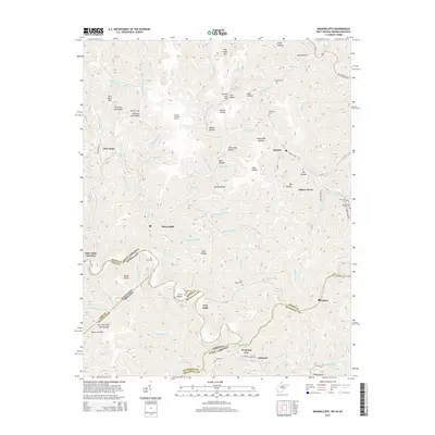 2014 Map of Wharncliffe, 2014 Print