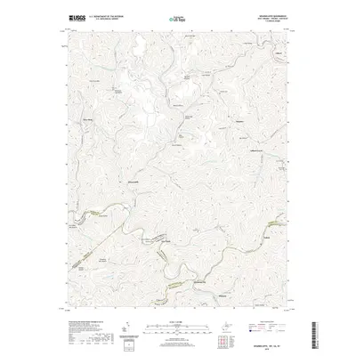 2019 Map of Wharncliffe, 2019 Print