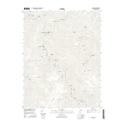2014 Map of Wharton, 2014 Print